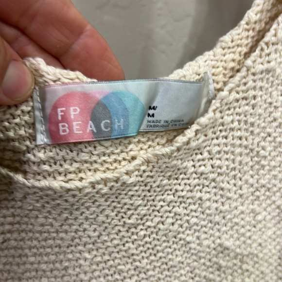 Free People Beach Romper M - Picture 3 of 4